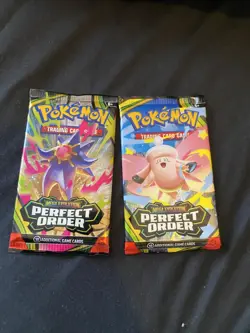2x Pokemon Perfect Order Booster Pack - Image 1