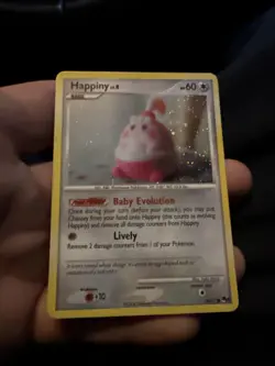 Pokemon TCG 2008 Trading Card -- Pop Series 8 Happiny 14/17 Holo Foil Nm - Image 1