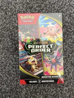 Pokemon TCG: Mega Evolution Perfect Order Booster Bundle New & Sealed - Image 1