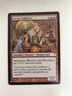 Lovisa Coldeyes MTG Magic the Gathering Card NM Near Mint Coldsnap - Image 1