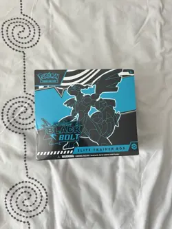 Pokemon TCG Scarlet & Violet Black Bolt Elite Trainer Box (Zekrom) - small tear - Image 1