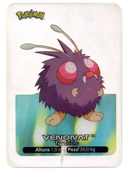 VENONAT #048 LAMINCARD COLECCION POKEMON LAMINCARDS 2005 EDIBAS (USADA) - Image 1