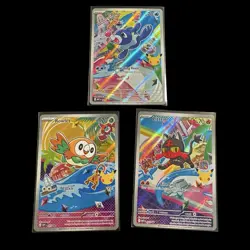 Pokemon 2026 First Partner Illustration Collection Series 1 Promos GEN 7 STARTER - Image 1