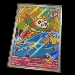 Pokemon 2026 First Partner Illustration Collection Series 1 Promos GEN 7 STARTER - Image 5
