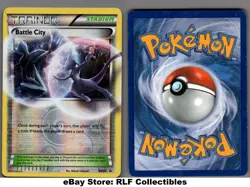 2012 Pokemon, Black & White Promos, #BW39 Battle City, Holo Black Star Promo - Image 1
