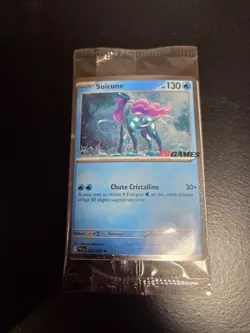 Pokemon TCG - Suicune 026/094 - EB Games Stamped Promo SEALED - NM/M - French FR - Image 1