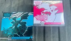 Pokemon TCG: Black Bolt & White Flare Sealed Set Elite Trainer Box ETB - IN HAND - Image 1