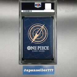 PSA 10 Bonney OP12-118 Manga Alt Art Comic Parallel ONE PIECE Card Japanese - Image 2