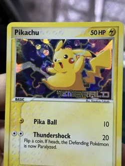 #2 Pikachu 60/106 EX Emerald 2005 Reverse Holo Pokemon Card TCG - Image 5
