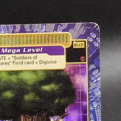 Digimon Zhuqiaomon Bo-235 Mega Gold Lettering 2002 Digi Battle Card Series 5 - Image 3