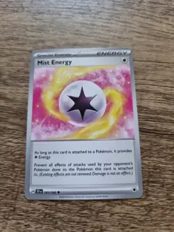 161/162 Mist Energy Regular Non Holo Uncommon Card : Temporal Forces : Pokemon - Image 1
