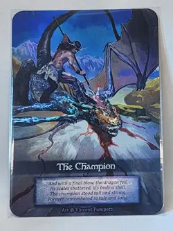 Sorcery Contested Realm The Champion Promo Card Foil - Image 1