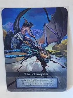 Sorcery Contested Realm The Champion Promo Card Foil - Image 2