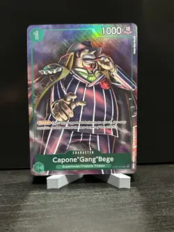 Capone Gang Bege ST02-004 Rare Premium Card Collection -Best Selection Vol. 2 OP - Image 1