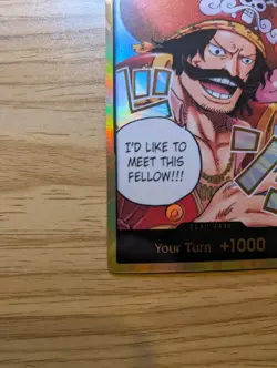 DON!! Card (Gol.D.Roger) (Gold) - Carrying On His Will (OP13) NM - Image 4