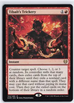 Tibalt's Trickery R Kaldheim 153 NM - Image 1