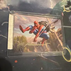 Spider-Man, Web-Slinger #4 GOLD STAMPED ART SERIES Marvel's Spider-Man MTG Magic - Image 4