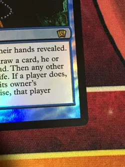 C6580 MTG MAGIC CORE SET EIGHTH EDTION ZUR'S WEIRDING #116 FOIL NM RARE 8TH ED - Image 5