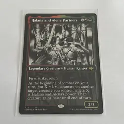 Halana and Alena, Partners Showcase Innistrad Crimson Vow Magic MTG - Image 1