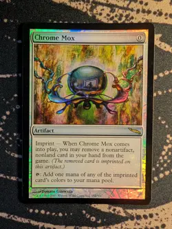 Chrome Mox - Mirrodin - Foil MRD Nice!!! - Image 1