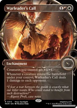 Warleader's Call (Showcase) [MKM - 315] - NM [Normal] TCG MTG - Image 1