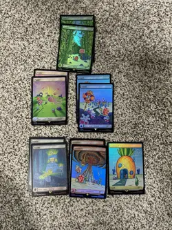 Foil✨ MTG Secret Lair x SpongeBob SquarePants: Lands Under The Sea - Image 1