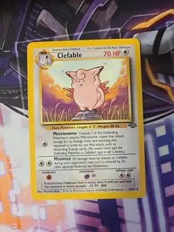 Clefable - 17/64 - Jungle - Rare - Nm - Pokemon - Image 1