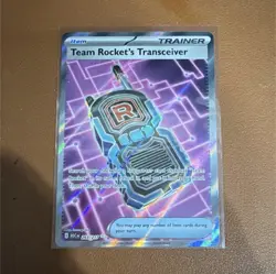 Pokemon Team Rocket's Transceiver 263/217 Holo Trainer ASC Pokemon TCG Card - Image 1