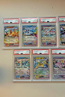 Sequential PSA 10 x6 PSA 9 x3 Eeveelution EX 2024 TERASTAL FESTIVAL Pokemon - Image 2