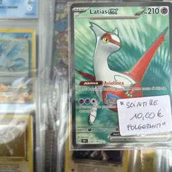 🇮🇹POKEMON LATIAS EX FULL ART 220/191 SCINTILLE FOLGORANTI ITA NM PACK FRESH - Image 5