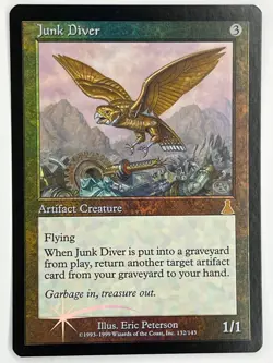 MTG Foil 1X Junk Diver X1 Urza's Destiny Magic - LP - Image 1