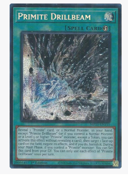 Primite Drillbeam - MP25-EN115 - Prismatic Secret Rare YuGiOh - Image 1