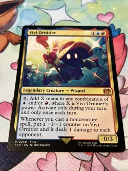 Magic: The Gathering Final Fantasy Vivi Ornitier Mythic Card 248 English Edition - Image 1