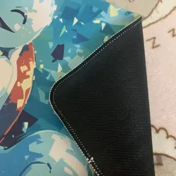 Squirtle Rubber Playmat Play Mat Tcg Trading Card Game Pokemon Cards Playing - Image 4