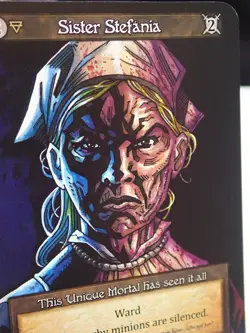Sister Stefania - TCG Sorcery Contested Realm, Gothic, Single Card, Unique NF - Image 2