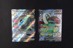 Great Tusk ex 072 Iron Treads ex 073 Pokemon Cards Black Star Promo NEAR MINT - Image 1
