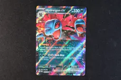 Hydreigon ex 067/086 Holo Shiny Pokemon TCG Card White Flare 2025 NEAR MINT - Image 1