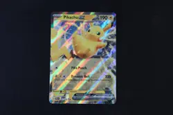 Pikachu ex 063/193 Holo Pokemon Card Scarlet Violet Paldea Evolved NEAR MINT - Image 1