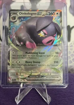 Pokemon TCG - Oinkologne ex - 158- SV01: Scarlet & Violet Promo Cards (SV1) - Image 2