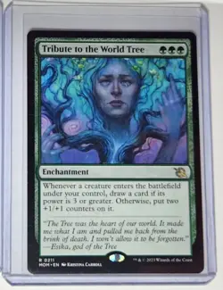 MTG Tribute to the World Tree #211 RARE, March of the Machine( Regular) - Image 1