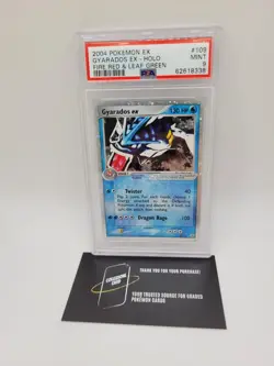 ✅ Gyarados ex #109 – Holo – EX FireRed & LeafGreen – PSA 9 – Pokemon 2004 - Image 1