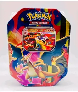 Pokemon Erhabene Helden Mega-Glurak Y ex Tin Box DE OVP Neu - Image 1