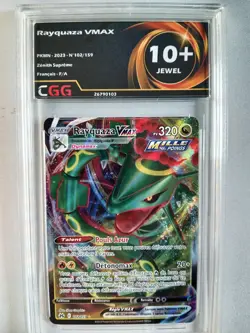 Carte Pokemon Francais Rayquaza VMAX (CRZ 102) Zenith Supreme CGG 10+ 26790103 - Image 1
