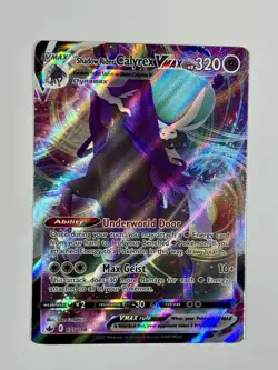 Pokemon TCG - Shadow Rider Calyrex VMAX - 075/198 2021 SWSH Chilling Rein - Image 2