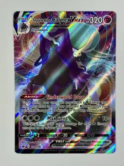 Pokemon TCG - Shadow Rider Calyrex VMAX - 075/198 2021 SWSH Chilling Rein - Image 4