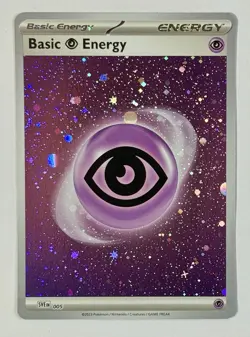 Pokemon TCG - Basic Psychic Energy - 2024 Scarlet & Violet - SVE015 - Holo Foil - Image 1