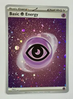 Pokemon TCG - Basic Psychic Energy - 2024 Scarlet & Violet - SVE015 - Holo Foil - Image 2