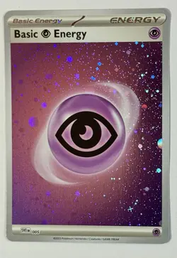 Pokemon TCG - Basic Psychic Energy - 2024 Scarlet & Violet - SVE015 - Holo Foil - Image 3