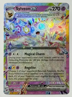 Pokemon TCG: Sylveon ex - 086/191 - 2024 Surging Sparks SV08:SSP RR - Image 1