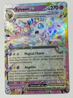 Pokemon TCG: Sylveon ex - 086/191 - 2024 Surging Sparks SV08:SSP RR - Image 3